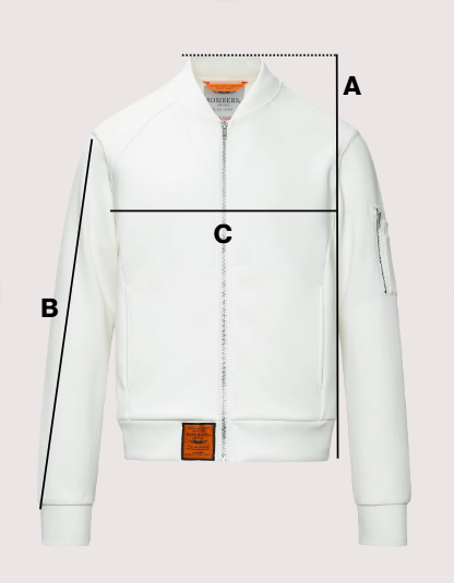 Guide de tailles - bombers Originals